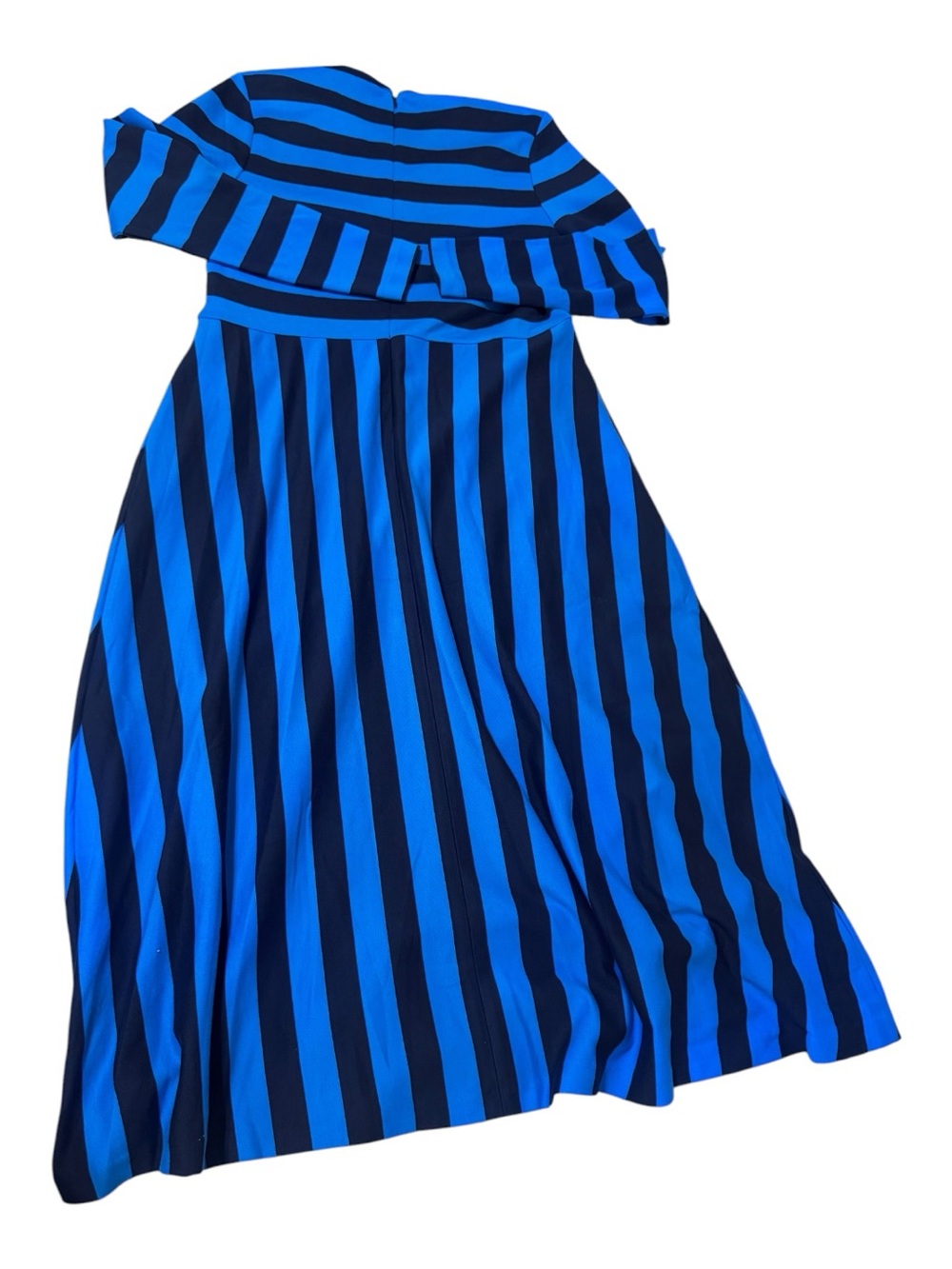 Boden Blue Striped Long Sleeve Maxi Dress - Picture 5 of 6
